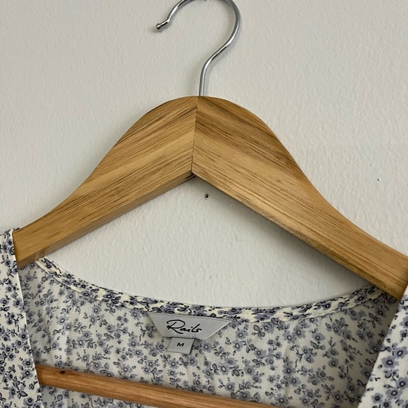 Rails Periwinkle Floral Button-Down Dress - Picture 5 of 6